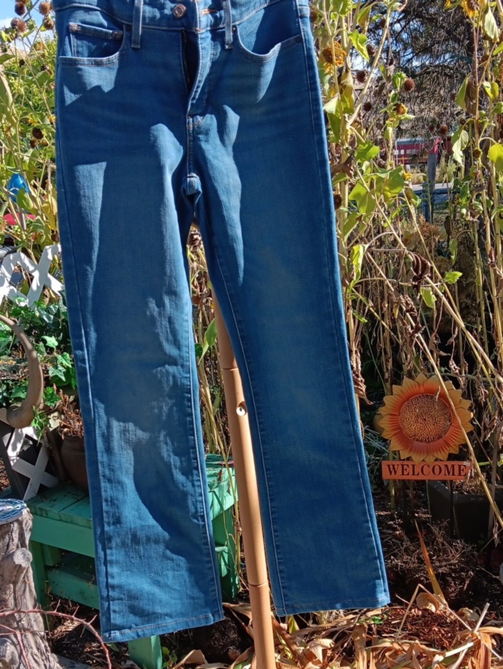 Levi's Blue Wide-Leg Women's Jeans